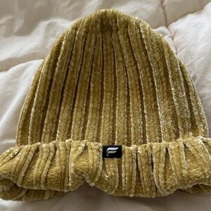 Fabletics Gold Ribbed Beanie